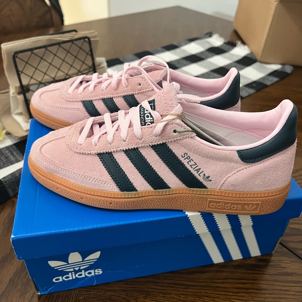 Women’s Adidas Handball Spezial Clear Pink Sneakers